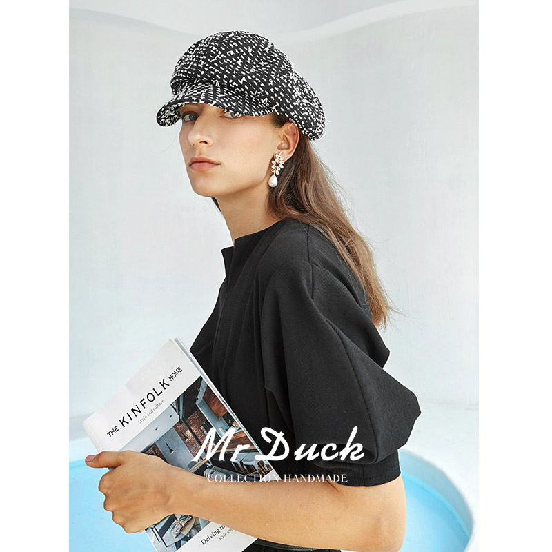 小香御用英国LINTON报童帽