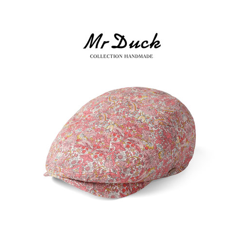 mrduck进口英国liberty鸭舌帽女