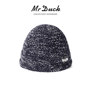 N种戴法弹性盆帽子 慵懒风水桶帽女显脸小 mrduck爱琴海 无束缚感