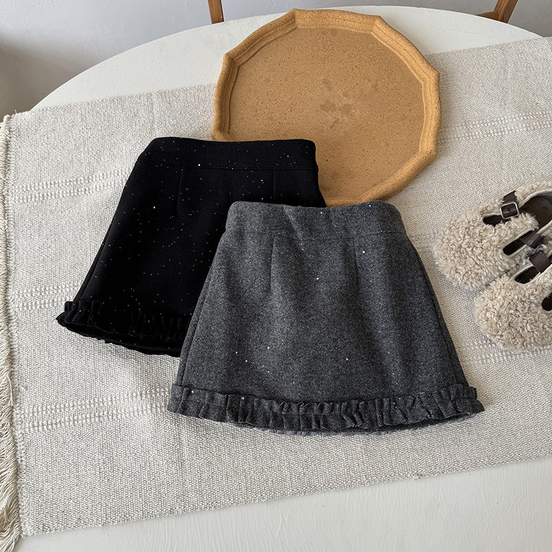 2025秋冬女童毛呢格子半身裙包臀裙儿童洋气女孩高腰短裙气质冬裙,童装/婴儿装/亲子装,半身裙,淘宝优惠券,粉丝福利购,淘宝优惠卷