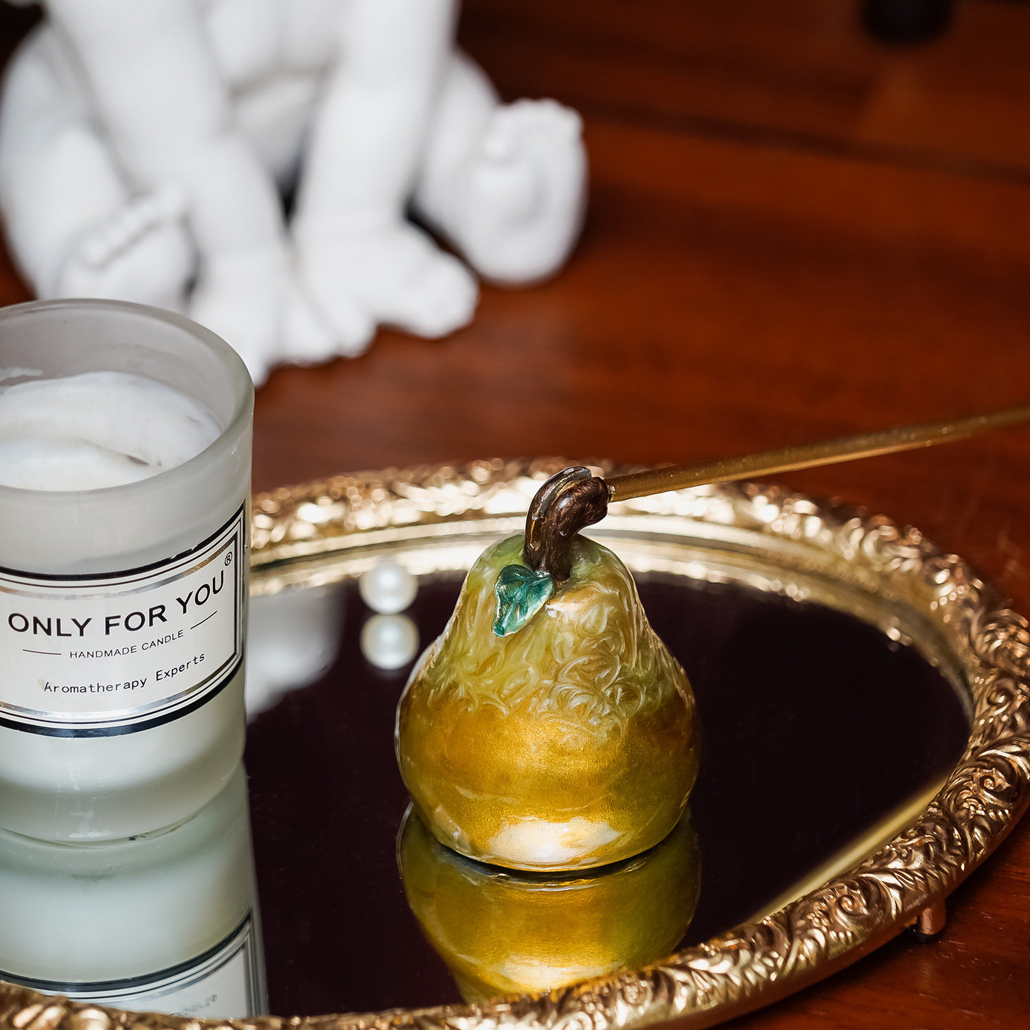 法式复古香薰蜡烛灭烛罩