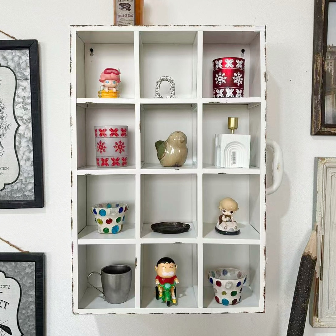 美式复古做旧金属壁挂挂墙置物架壁饰家居装饰品创意个性艺术装饰