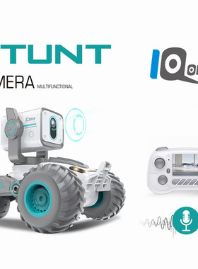 IQOEM 2.4G机器人视频语音遥控车第一视角APP监控摄像车遥控玩具