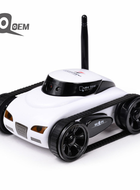IQOEM专利产品APP遥控摄像坦克车wifi高清视频录像车男生科技玩具
