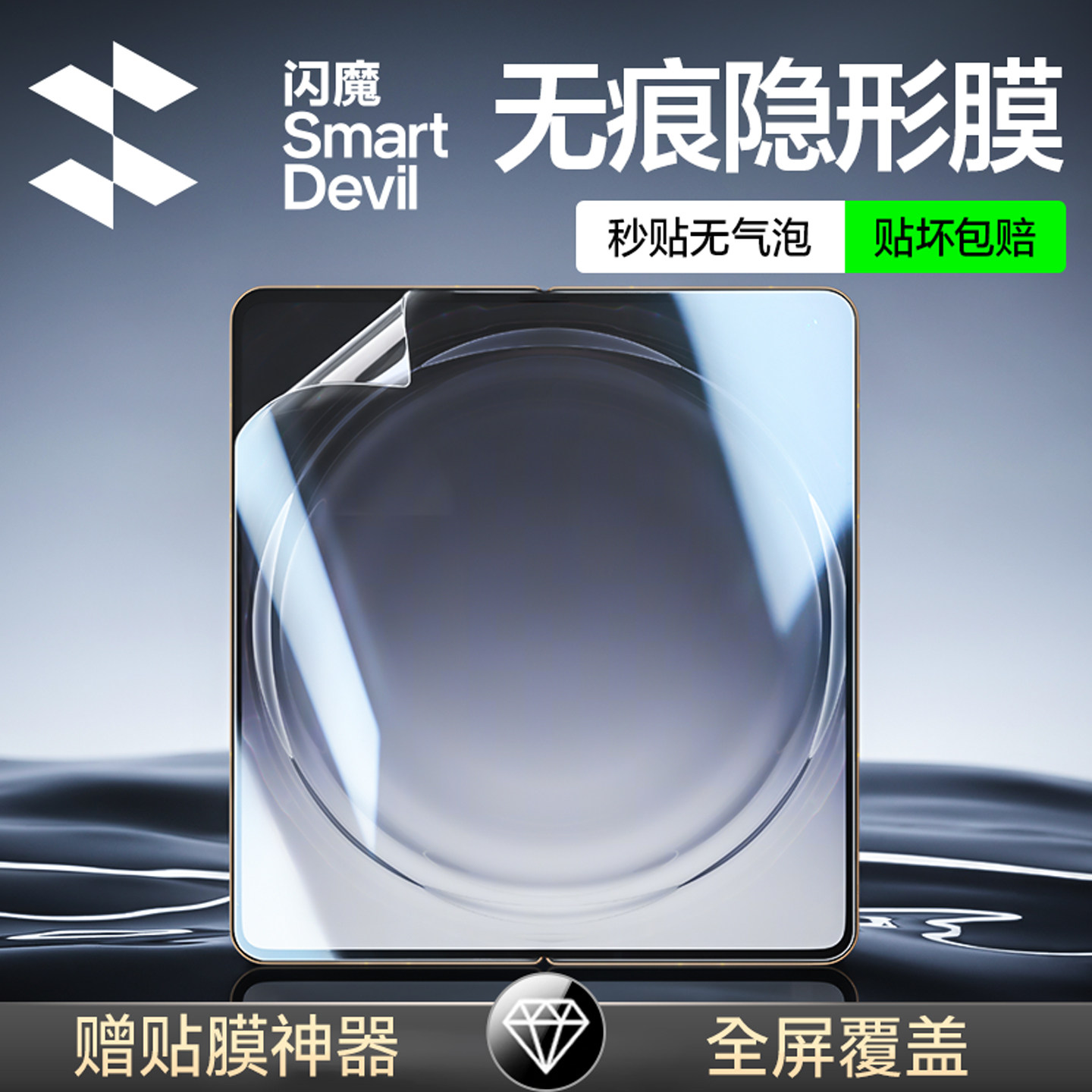 闪魔适用OPPOFindN6外屏钢化膜新款findN6高清软膜手机OPPOfindn5防爆摔软膜防刮findn5水凝全内抗指纹贴膜6