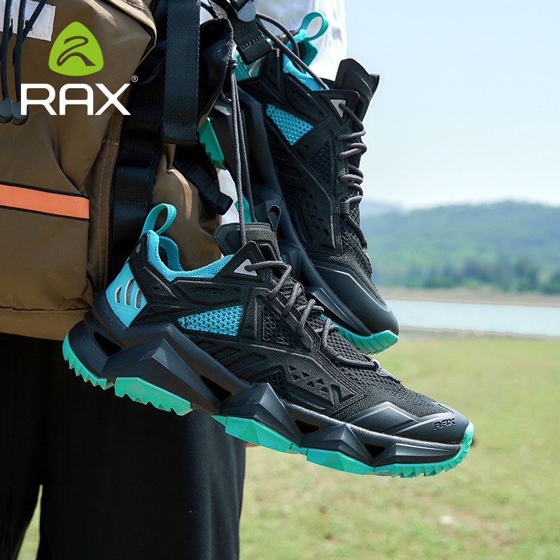 RAX夏季户外溯溪鞋男透气两栖鞋徒步鞋涉溪朔溪鞋耐磨涉水鞋网鞋