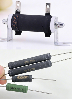 6W 10W 25W 750R 1K无感线绕电阻胆机6L6 EL34 2A3 300B阴极电阻