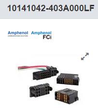 10141042-403A000LF PwrMAX® 弯母 大电流 电源模块 2HP+18S+2HP