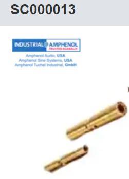 SC000013 环形公制 Socket Contact Rock Solid 1.0mm 安费诺工业