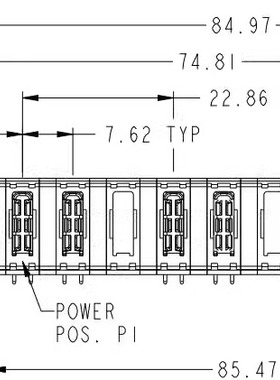 10106262-A003002LF 9ACP+12S+1ACP 弯公 充电桩 30KV充电模块
