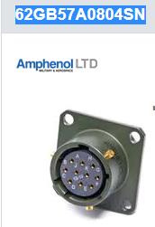 62GB57A0804SN 环形MIL规格连接器 4P JAM NUT SOCKET RECEPTA 8