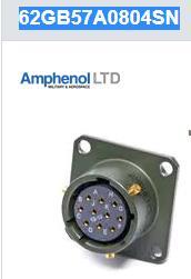 62GB57A0804SN 环形MIL规格连接器 4P JAM NUT SOCKET RECEPTA 8
