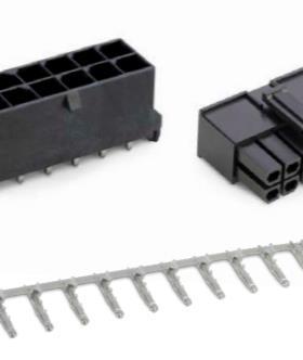 10158070-122LF Minitek®Pwr 5.7 Connector System, Receptac