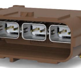 NTHBR13D1001SR NETbridge+ 1x3 Right Angle Unseal D code ,100