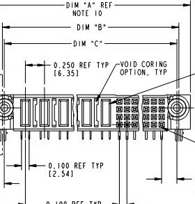 51761-10003214ABLF 电源到板 PwrBlade, 32S14P  RAR