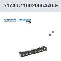 51740-11002006AALF PwrBlade® 10P 20S 6P Vertical Receptacle