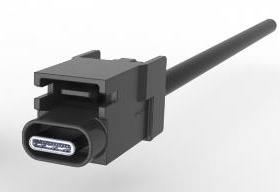 CAA00USBC002100 HSBridge+ Cable Assemblies, Gen1, 1M