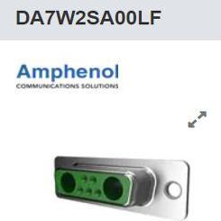 DA7W2SA00LF  D-Sub混合触点连接器 A 15 way shell Socket