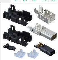 1-2823460-2 (10137239-0021LF) MINI IO 现货FCI 线缆组件8P工业