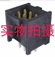 0901301206 替代兼容 MOLEX连接器 C-Grid III 直公 6P 黑色 主板