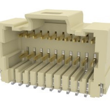 10157759-01040LF FitMate 1.0, Header, Right Angle  2x10pos