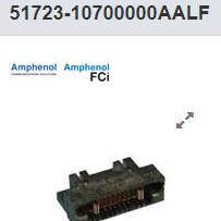 51723-1070000ABLF 电源到板 R/A HDR PWRBLADE 7P