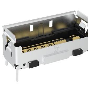 GH05V21313HR Kickstart connector, vertical, Surface mount