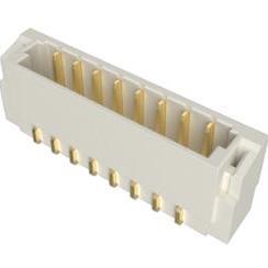 10156841-08021LF  0.80mm Pitch, Header, Vertical, GoldF 8P