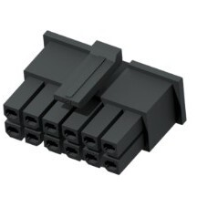 10168565-124GLF Minitek® Pwr 3.0, CEM5 Hybrid 胶芯 (12P+ 4S