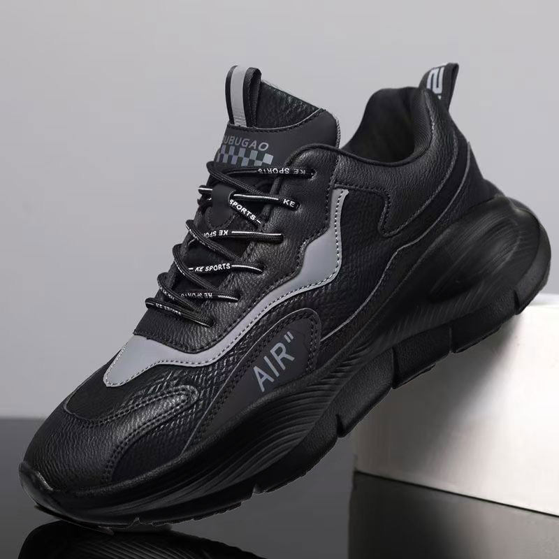 2026男女同款休闲运动鞋男鞋情侣透气百搭软底轻便皮面跑步鞋子女,流行男鞋,老爹鞋,淘宝优惠券,粉丝福利购,淘宝优惠卷