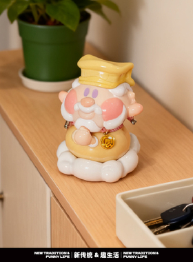 行运殿 神回复 土地公公 家宅平安祝福摆件桌面吉祥物礼品盲盒