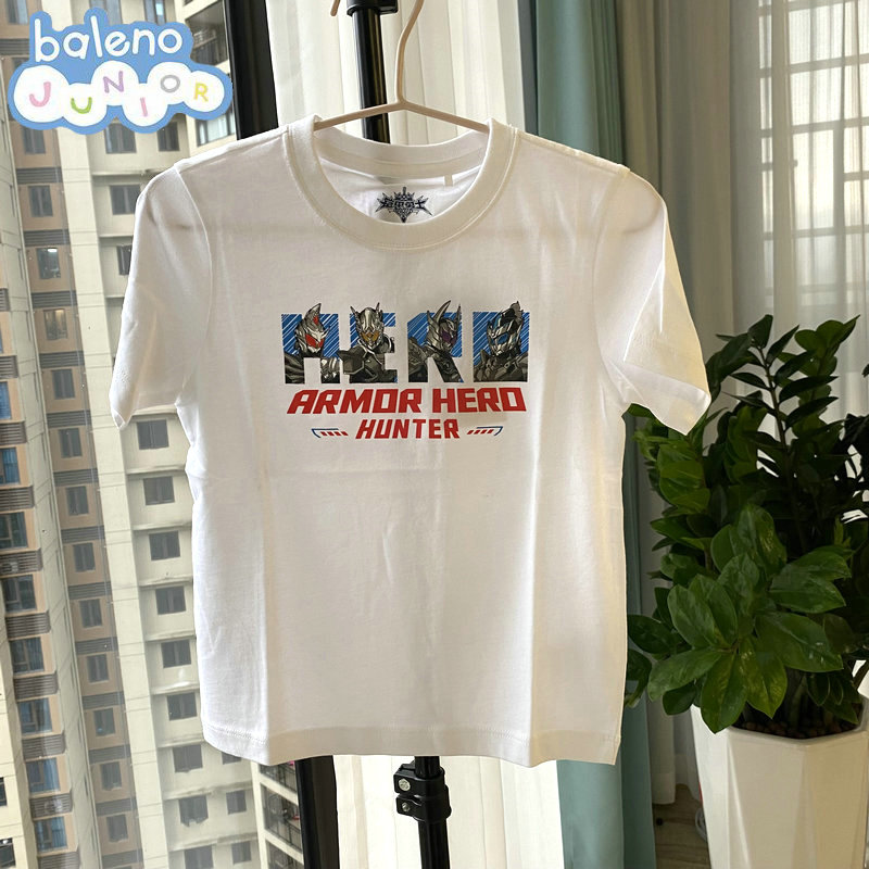 班尼路儿童超人圆领短袖T恤