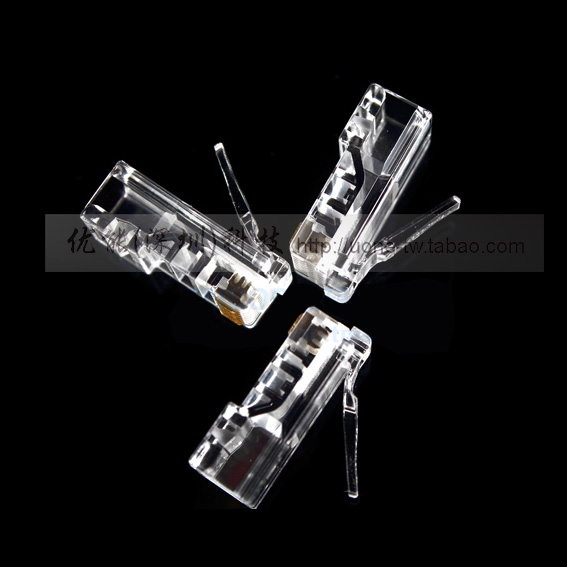 非屏蔽水晶头COMPUDUIT六类网络