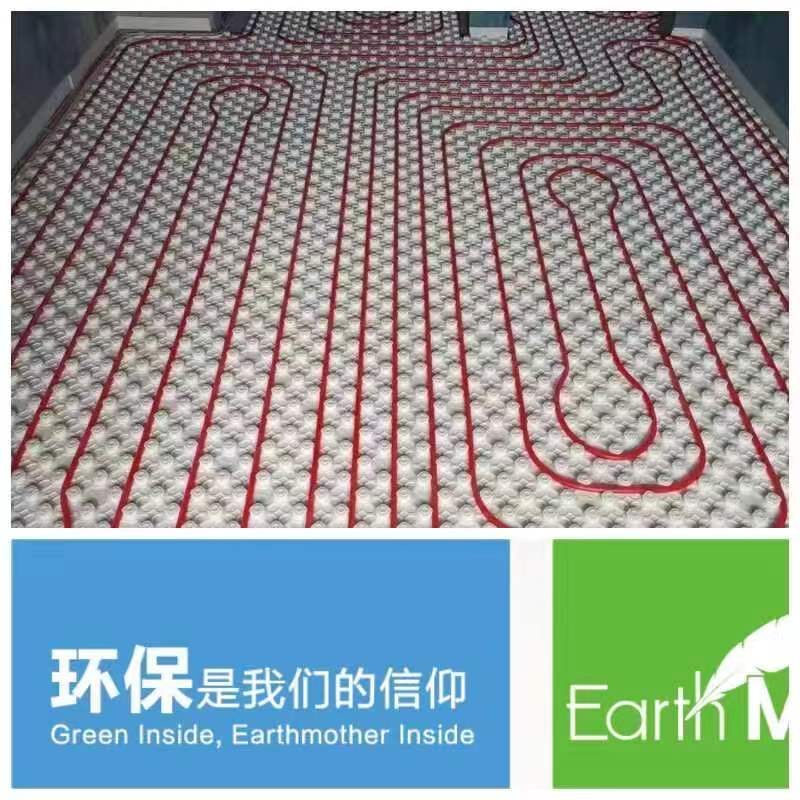 绿羽地暖模块 蘑菇板干铺免回填超薄地暖节约层高 发热快更节能