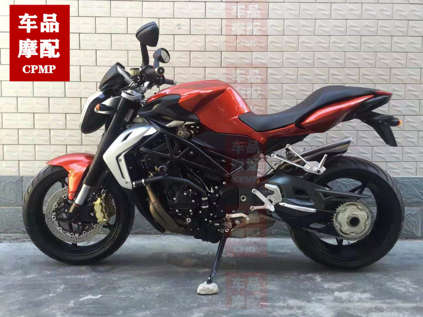 奥古斯塔 MV910 1090 MV800 F3 油箱护板 防盗圈 电门锁感应圈