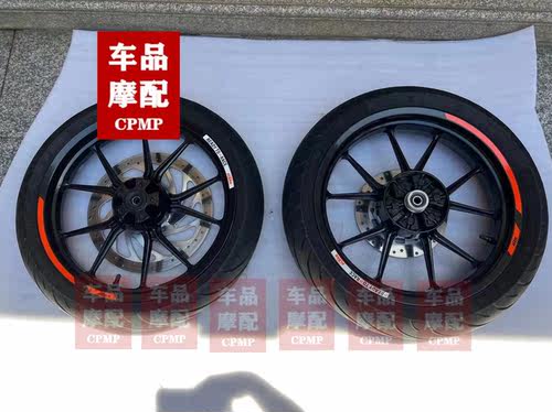 KTM RC390 DUKE250/390 前后轮毂 前钢圈 后轮圈