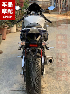 宝马 HP4 S1000RR 后尾板 电池底板 电池盒 挂挡辅助器 后牌照架