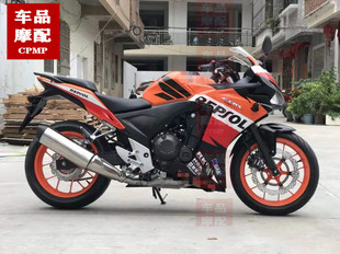 CBR500X CBR500R排气管 排气罩 前段排气管 后段排气管