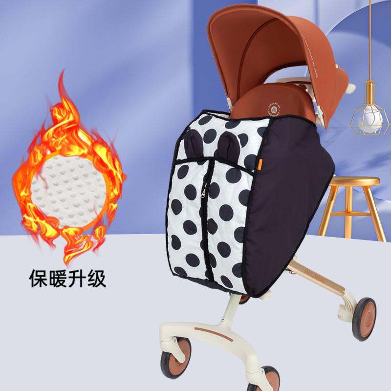 溜娃神器保暖脚套婴儿车防风罩
