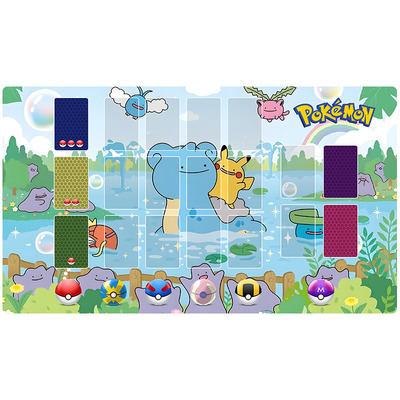 宝可梦单人璀璨宝石卡垫