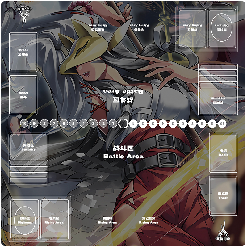 数码宝贝DTCG卡垫卡牌垫