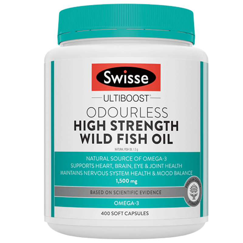 澳洲Sw深海鱼油无腥味400粒软胶