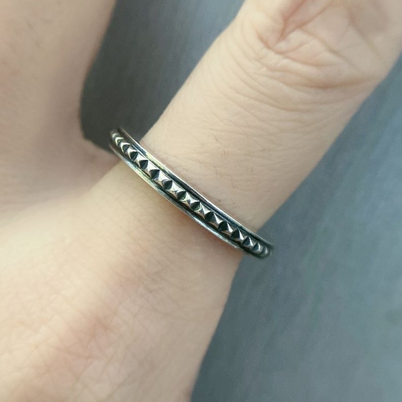 潮牌ROCKHEARTSTFPBigPunk戒指