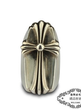 霸气风十字架罗志祥戒指网红同款