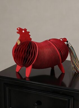 马年桌面摆件新年2026新款高级感小众创意客厅装饰品入户玄关家居