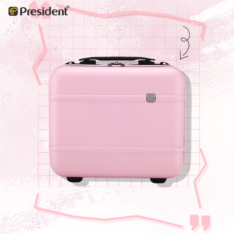 化妆箱手提便携收纳盒包13寸女大容量手拎时尚网红日韩旅行小箱子