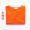 Long sleeved version 03 orange bamboo cotton