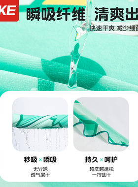 儿童浴袍纤维材质 可穿连帽斗篷浴巾 游泳带帽浴袍儿童沙滩巾