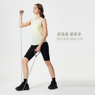 速干透气镂空背心轻薄运动罩衫瑜伽服健身美背无袖上衣女DT051
