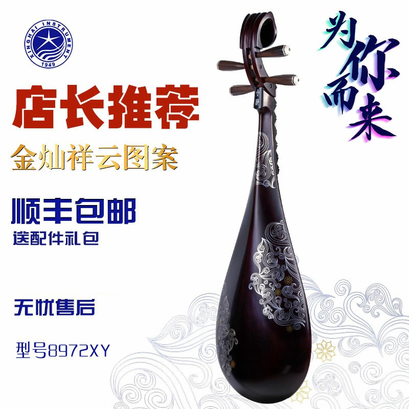专业琵琶乐器星海非洲紫檀木